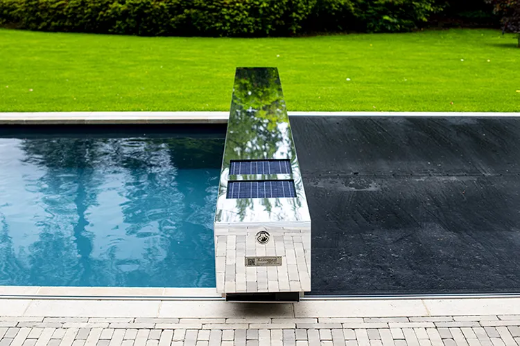 option Couverture de piscine coverseal pour protéger des grenouilles en été